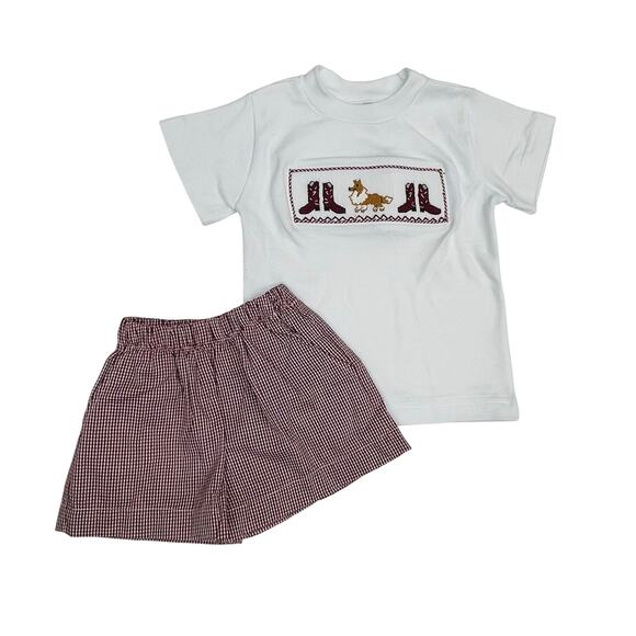NWT Ruth & Ralph Size 18M Beau Set in A&M Collie